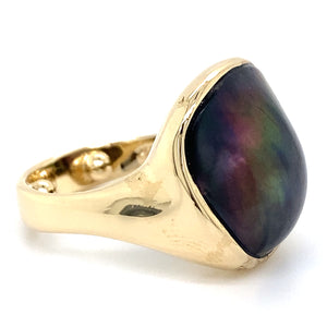 Estate Mabe' Pearl Ring