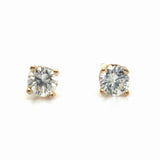 Estate 0.20cttw Diamond Stud Earrings