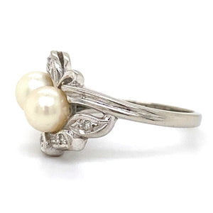 Estate Cultured Pearl Ring