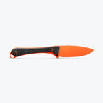 Altitude Knife with Orange Cerakote with Carbon Fiber by Benchmade