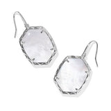 Daphne Silver Ivory MOP Drop Earrings by Kendra Scott