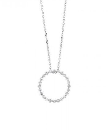 Diamond Circle Pendant