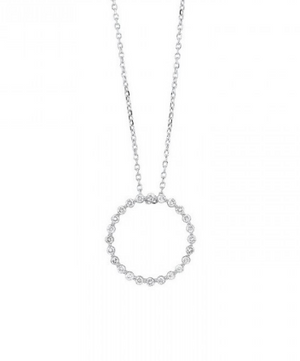 Diamond Circle Pendant