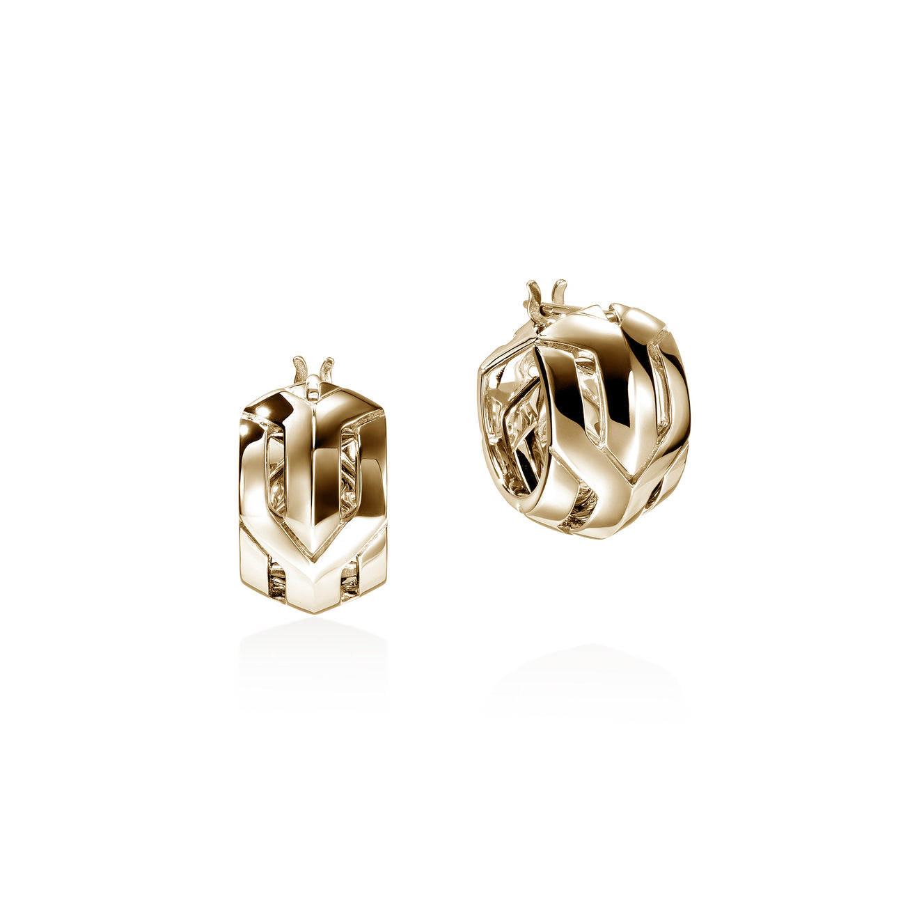 Icon 50 14K Gold Hoop Earrings by John Hardy