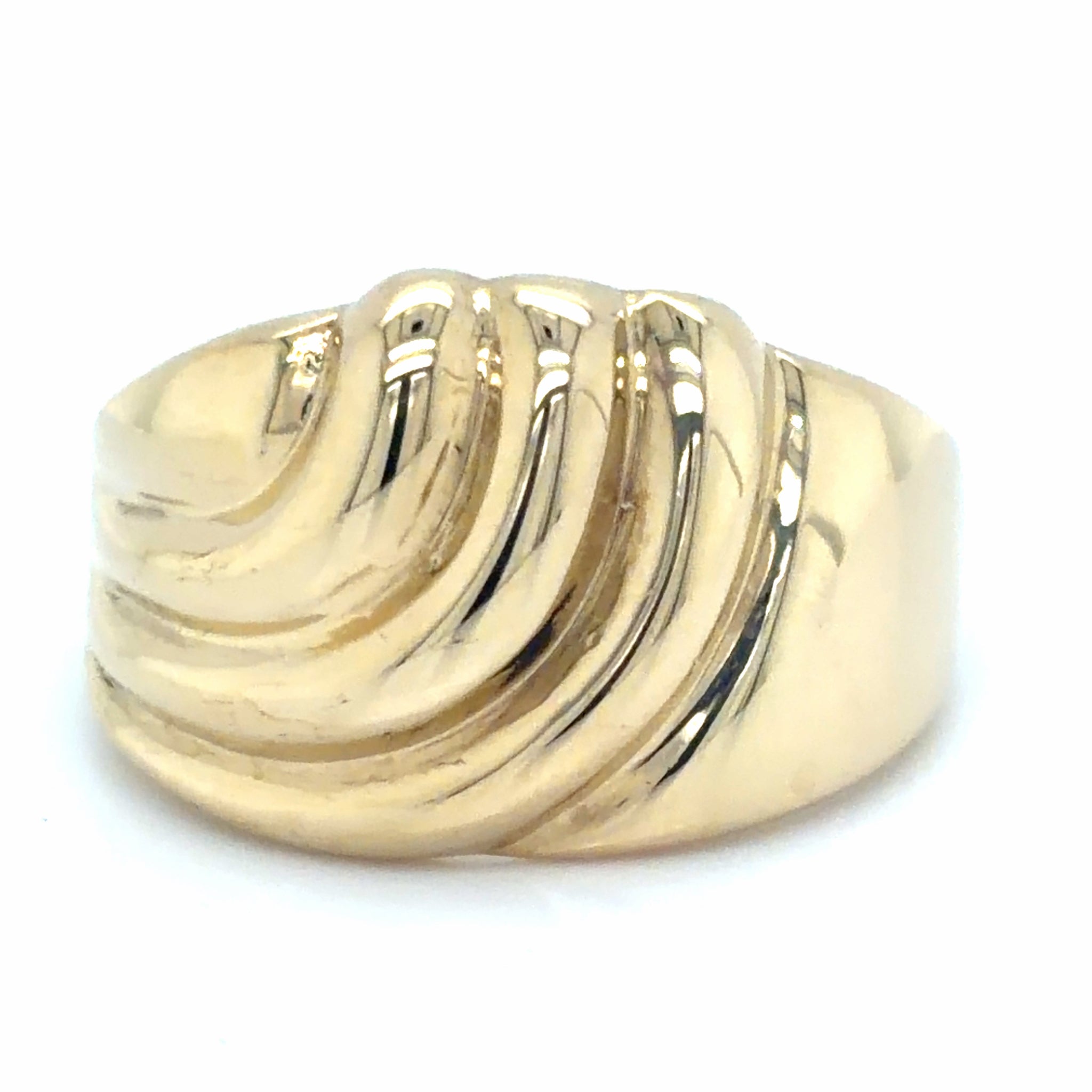 Estate Wavy Statement Ring