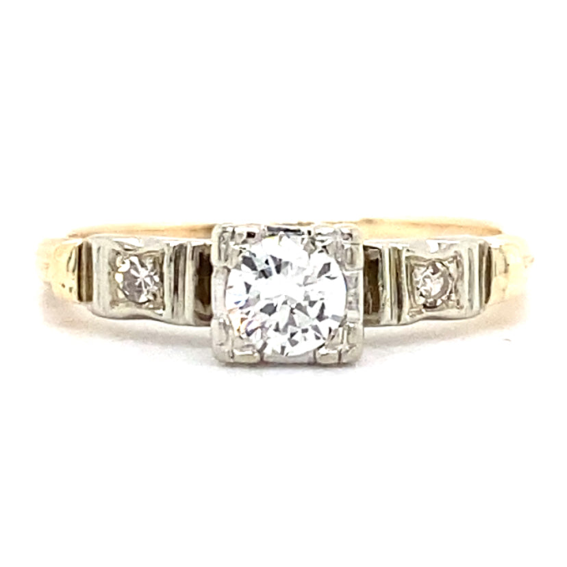 Estate Vintage Style Engagement Ring
