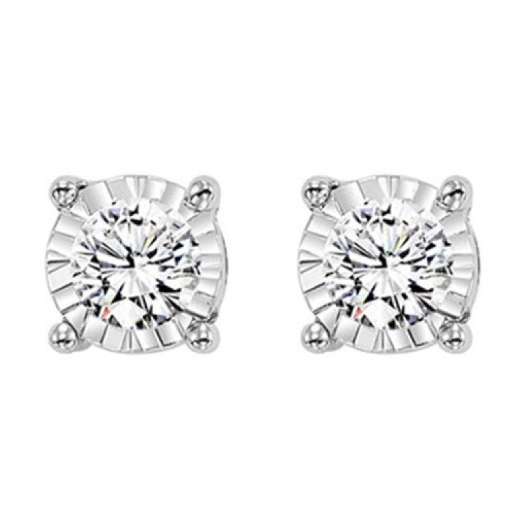 Diamond Stud Earrings