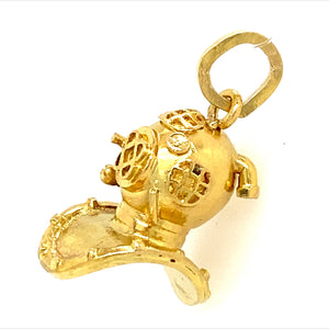 Estate Deep Sea Diver's Pendant