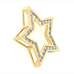 Estate Diamond Star Pendant