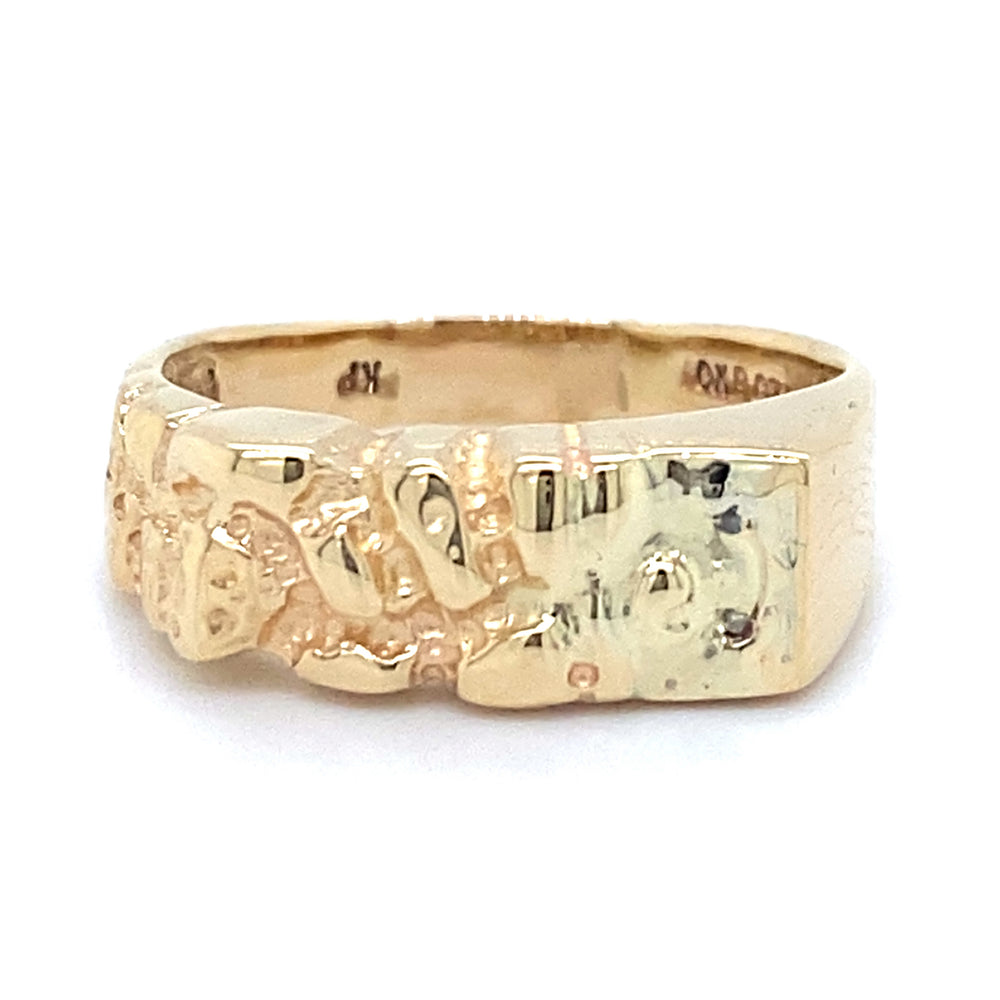 Estate Nugget Style Ring