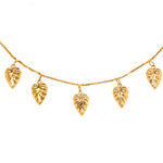 Estate Leaf Necklace