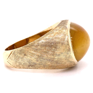 Estate Cat's Eye Quartz Ring