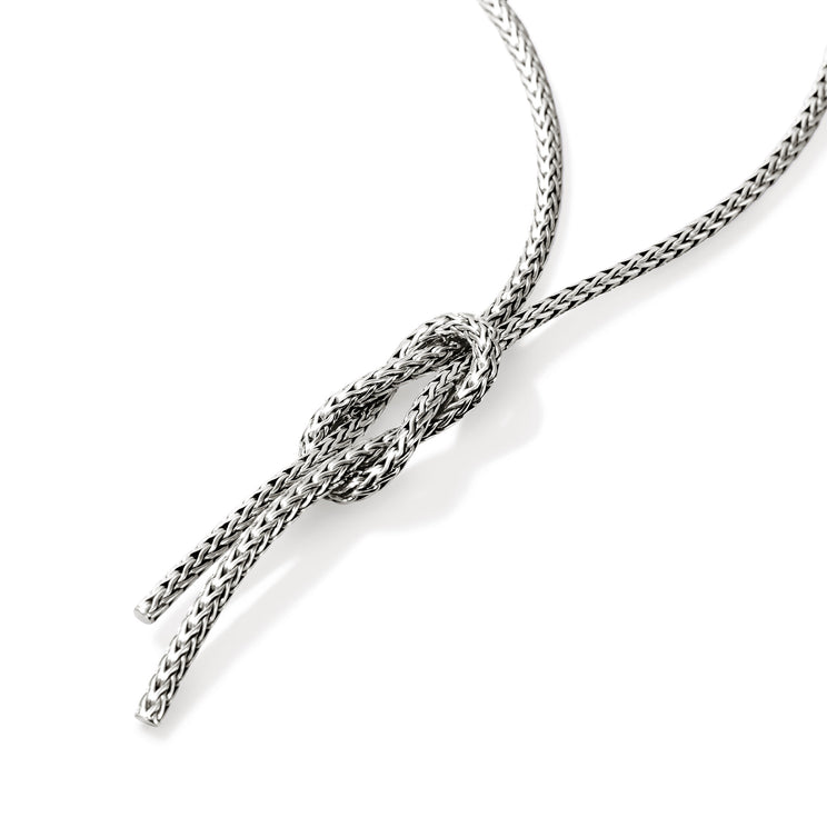 Love Knot Silver Chain Necklace by John Hardy