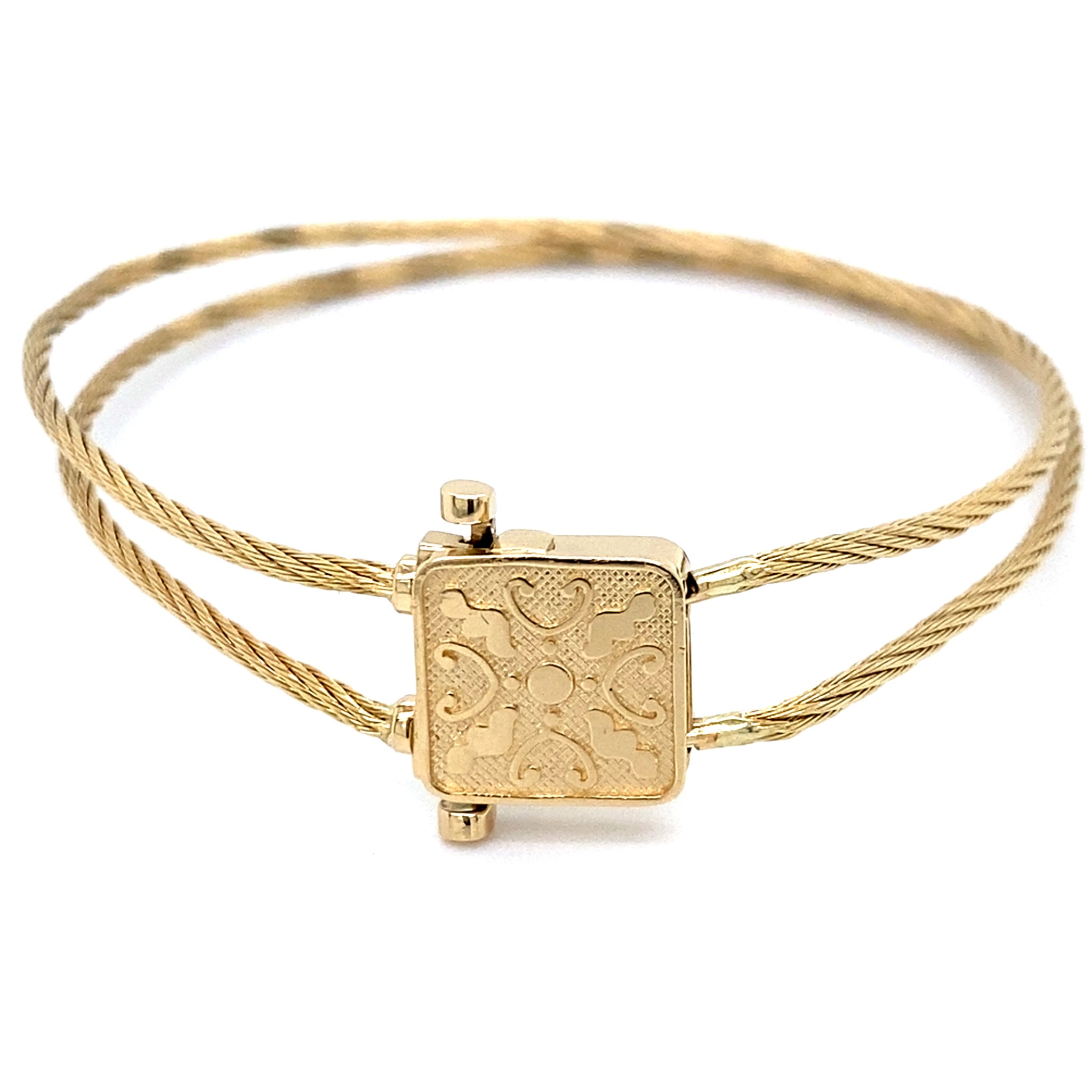 Estate 7" Cable Slide Bracelet