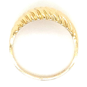 Estate Domed, Textured Ring