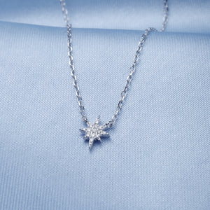 Diamond Stellar Pendant Necklace