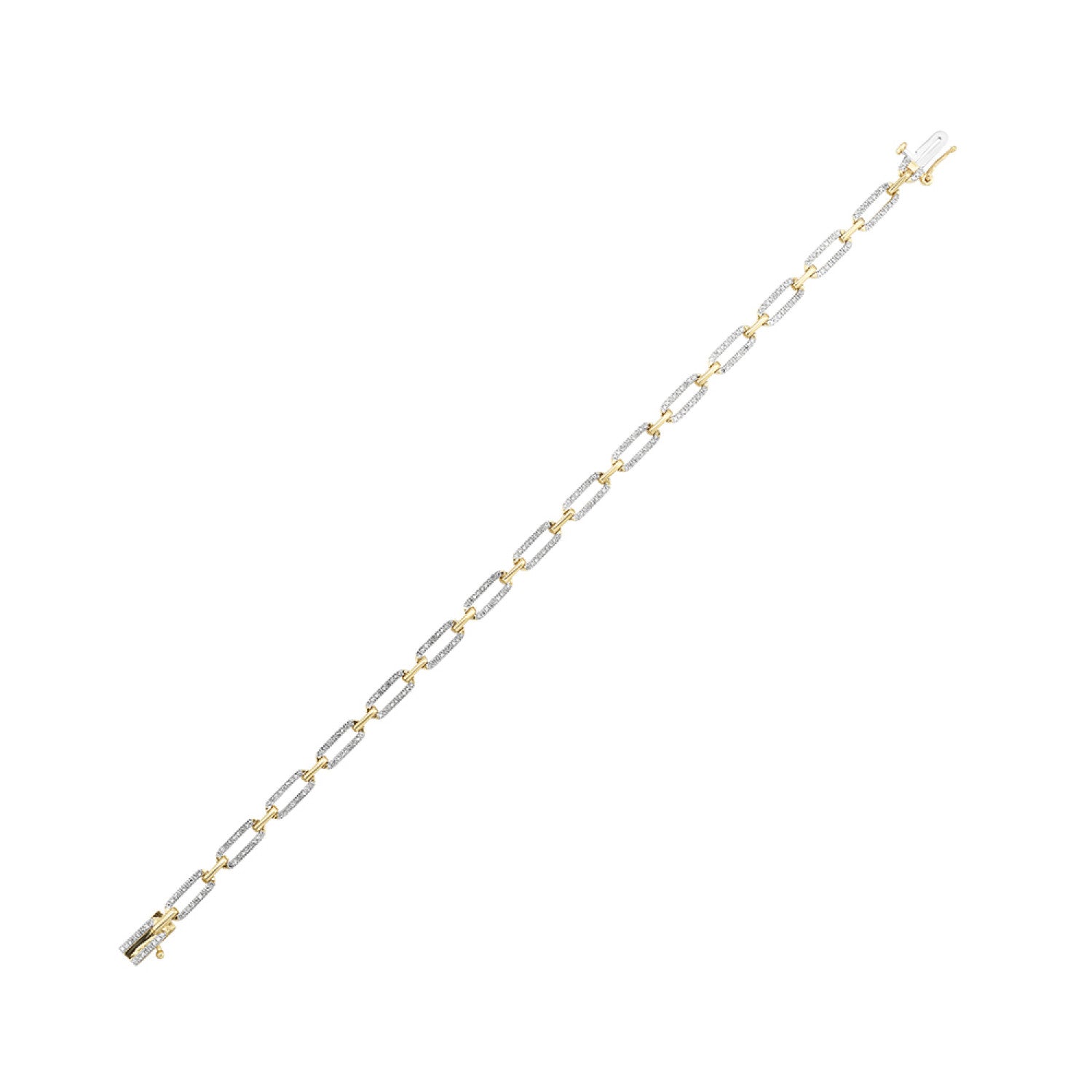 10K Yellow Gold 0.50cttw Diamond Bracelet