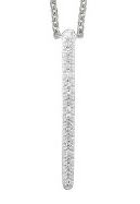 
            
                Load image into Gallery viewer, Vertical Diamond Bar Pendant
            
        