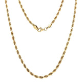 Estate 20" Yellow Gold 2.7mm Rope Chain