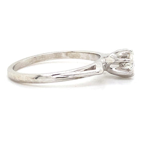 Estate 0.23ct Diamond Solitaire Ring