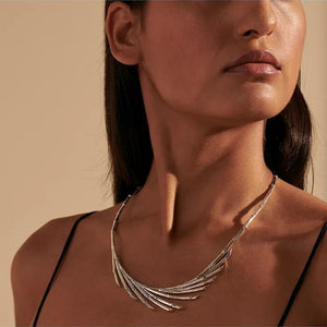 Bamboo Silver Necklace 16-18 by John Hardy