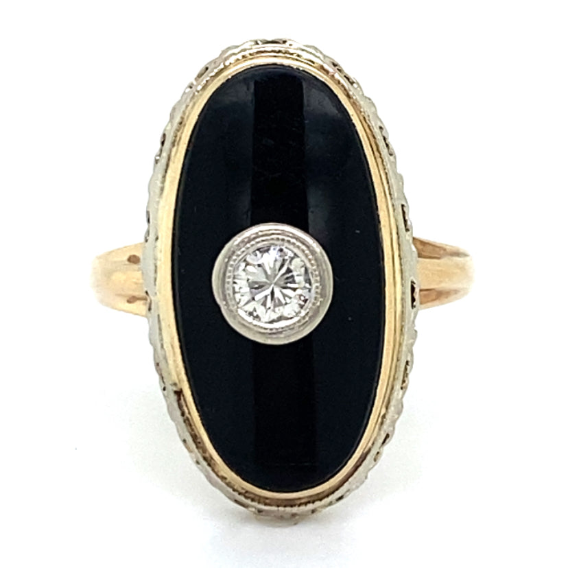 Estate 2025 onyx ring