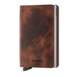 Vintage Brown Slimwallet by Secrid