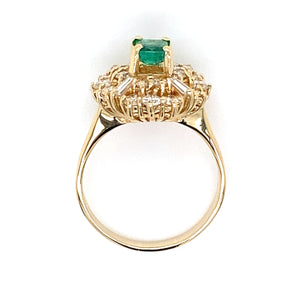 Estate Emerald Cocktail Ring