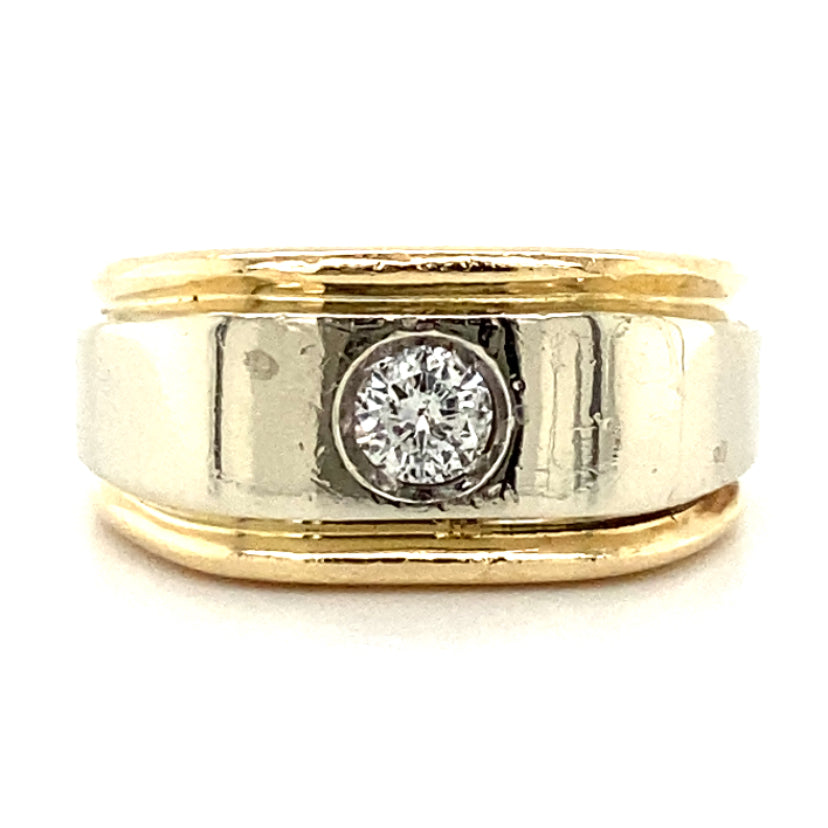 Estate Gent's Diamond Ring