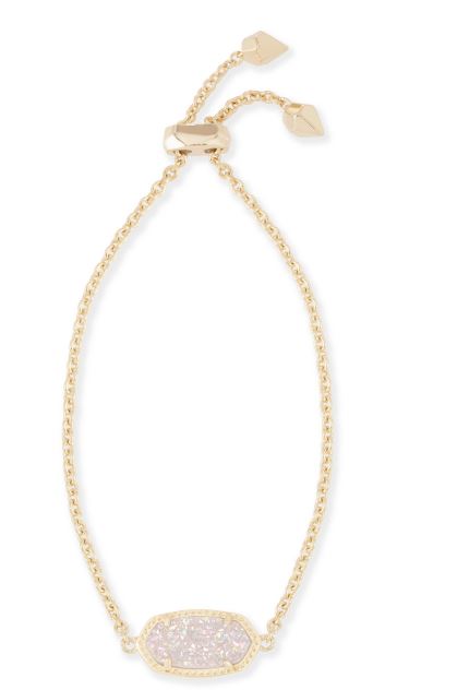 Elaina Gold-Iridescent Drusy Bracelet by Kendra Scott