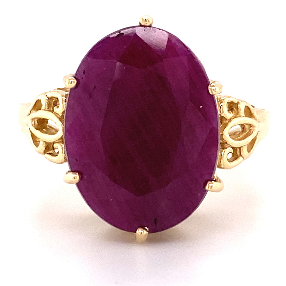 Estate Ruby Ring