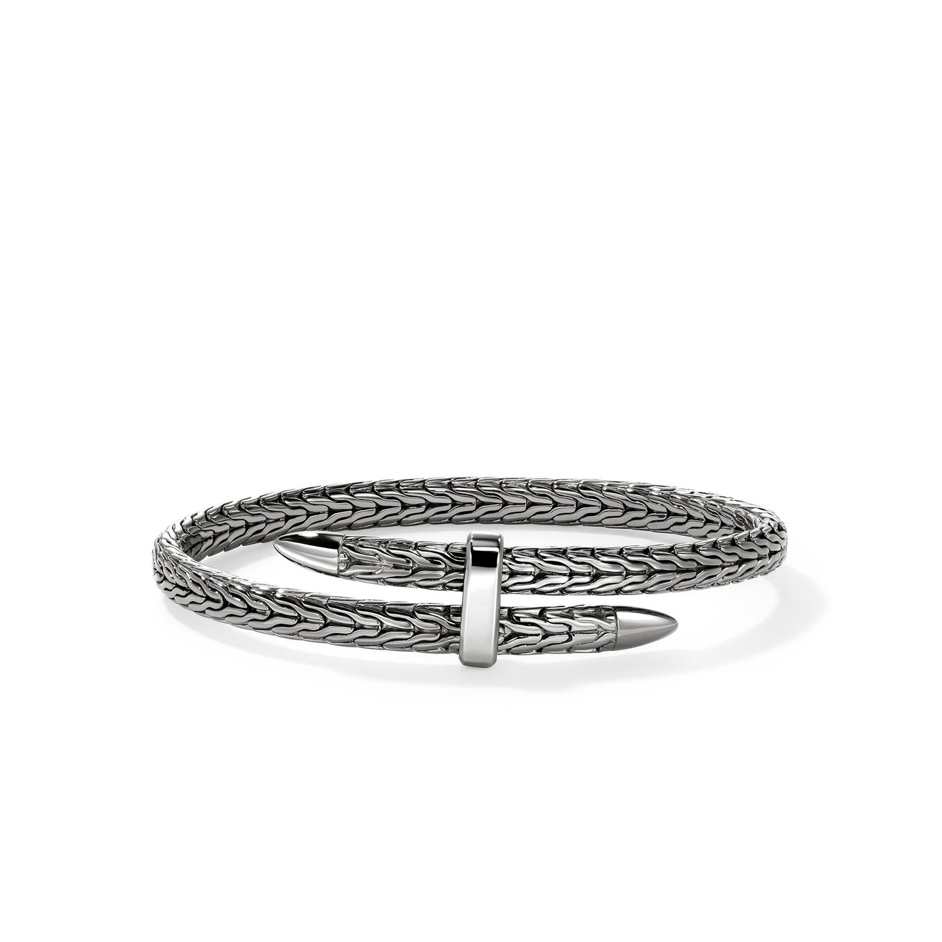 Spear Dark Silver Flex Cuff by John Hardy