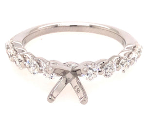 Diamond Semi-Mount Ring