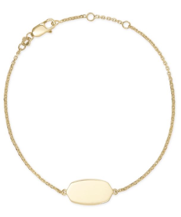 Elaina Delicate Chain 18K Gold Vermeil Bracelet by Kendra Scott