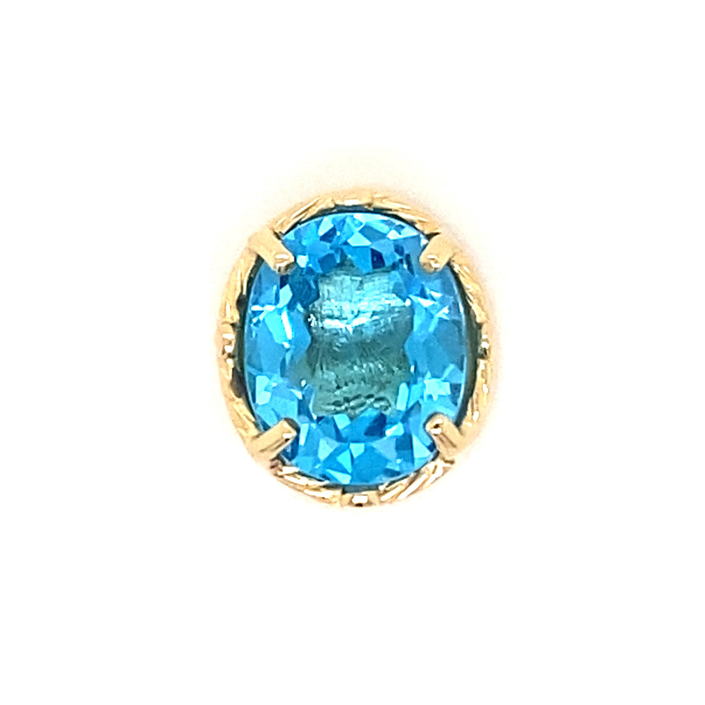 Estate Blue Topaz Slide