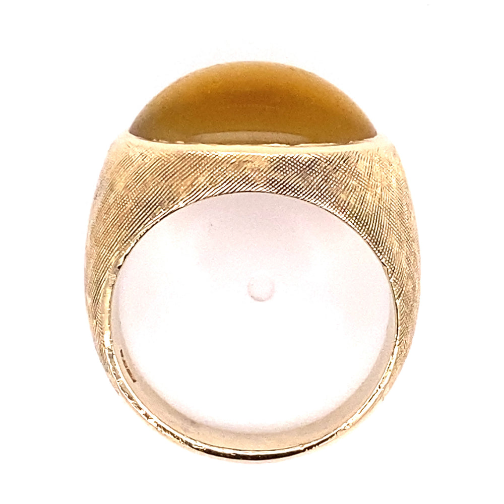 Estate Cat's Eye Quartz Ring