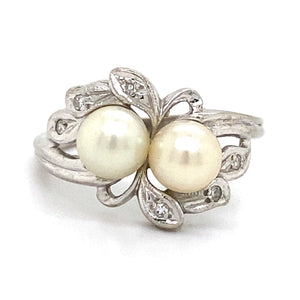 Estate Cultured Pearl Ring