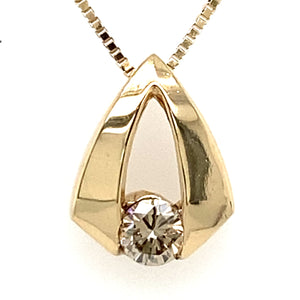 Estate Modern Diamond Necklace