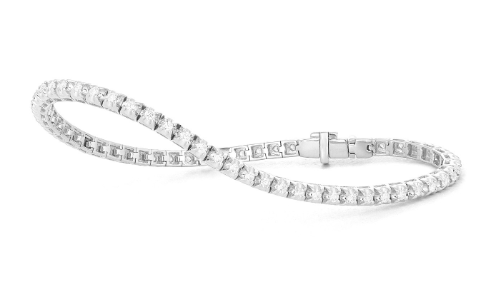 14K White Gold 2.00cttw Diamond Tennis Bracelet