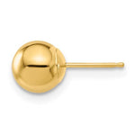 Estate Single 7mm Ball Post Earring