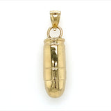 Estate 14K Yellow Gold Bullet Pendant