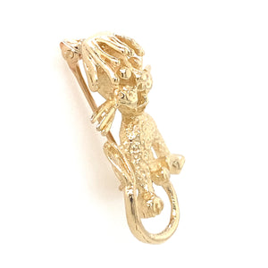 Estate Whimsical Lion Brooch