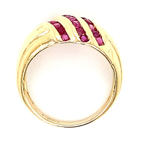 Estate Ruby Dome Ring