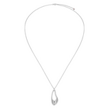 Oasis Mirage Pendant Necklace Plated Sterling Silver