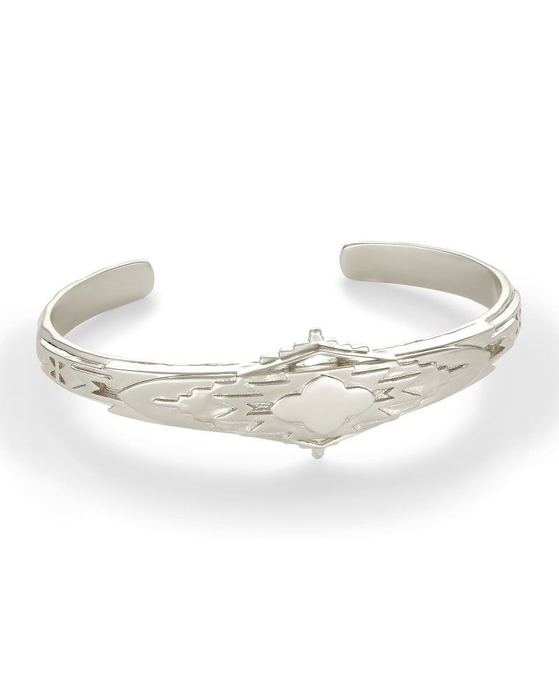 Shiva Silver Plated Cuff Bracelet by Kendra Scott