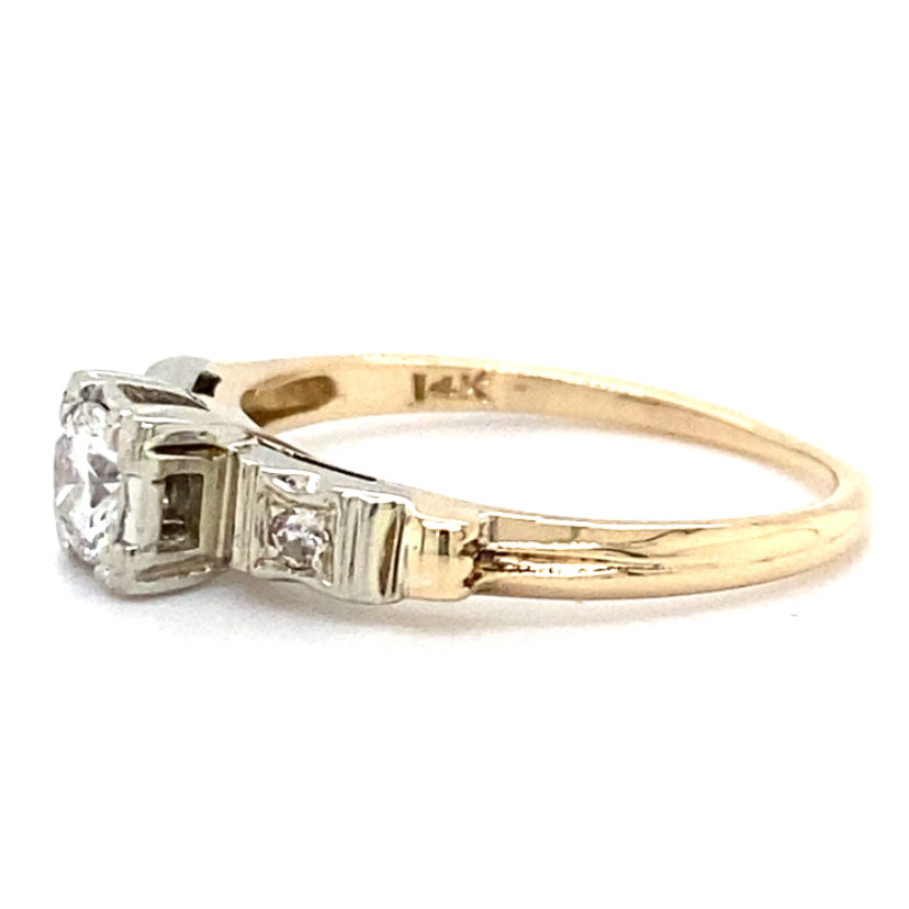 Estate Vintage Style Engagement Ring