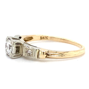 Estate Vintage Style Engagement Ring