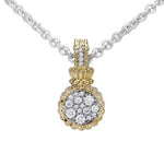 14K Yellow Gold & Sterling Silver Diamond Enhancer by VAHAN