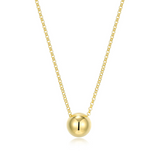 "Genesis" Yellow Gold Plated Chain Necklace