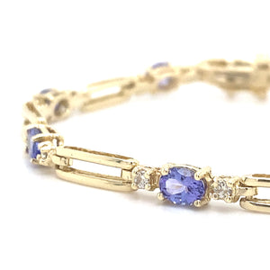 Estate Tanzanite Bracelet